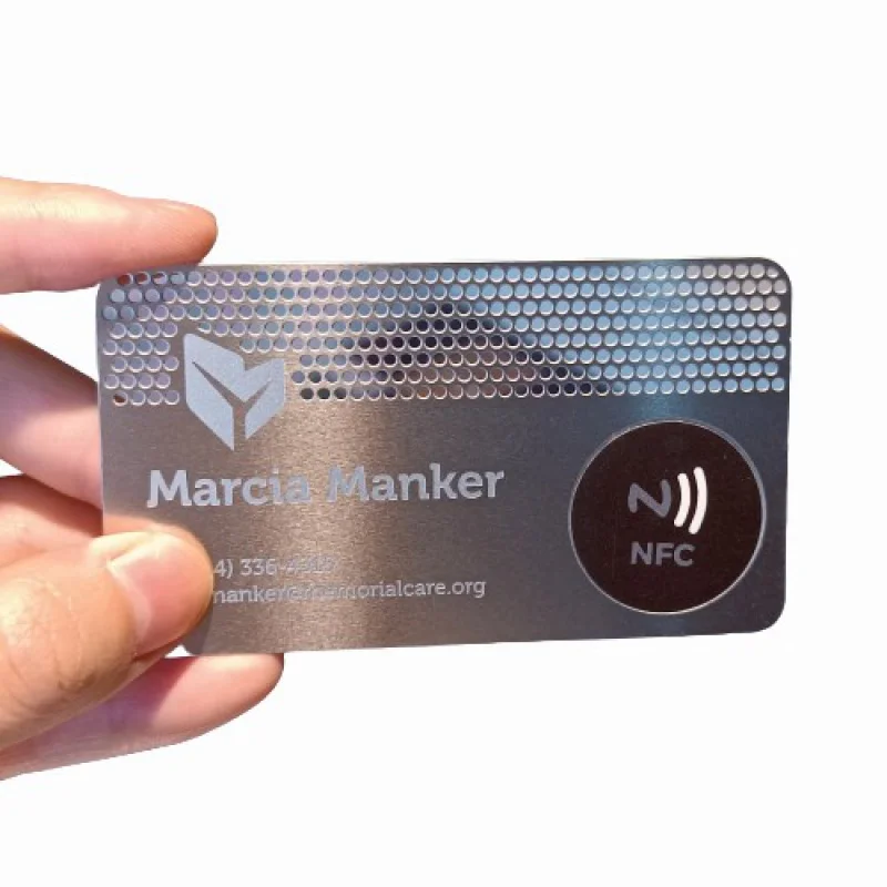 

13.56mhz Contactless Access Control NFC Card S50 MIFARE Ultralight C Rfid Metal Card