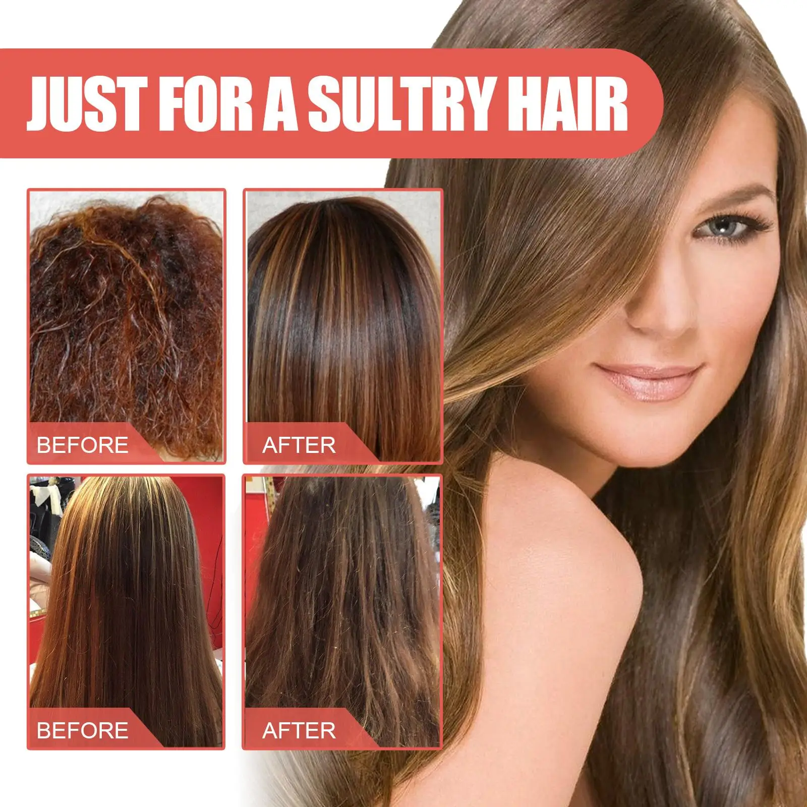 Кокосовая питательная маска для волос Увлажняющая восстанавливающая мягкая