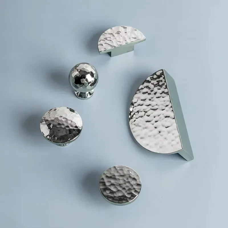 Хромированные латунные мебельные ручки ручной работы в арабескитическом стиле