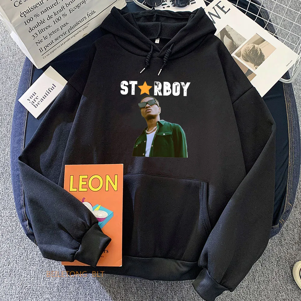 Sudaderas Hip Hop Hoodie Wizkid Fleece Comfortable Casual Sweatshirt Funko Pop Retro Clothes Moletom Fashion Pullovers
