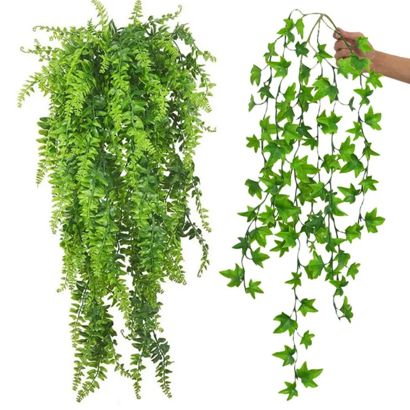 

Artificial Vine Terrarium Decoration Aquarium Fish Tank Pet Reptile Plant Breeding Box Wall Mounted Vines Decoration Pet Supplie