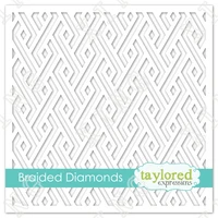 braided diamonds stencil layered stencils diy scrapbooking paper card decoration cut mould blade punch dies 2022 new craft mold