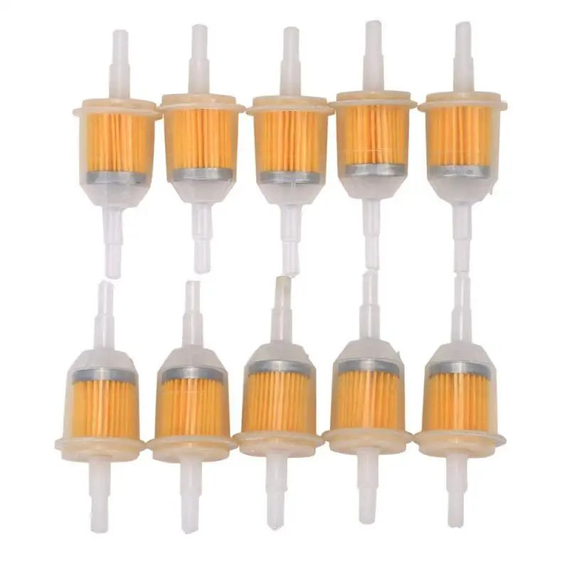 

Прочные бензиновые фильтры инструмент встроенный газовый/Топливный фильтр Универсальный практичный 10 штук газ встроенный топливный фильт...