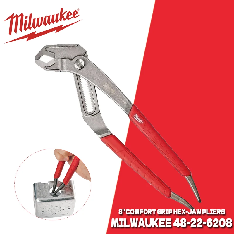 

Milwaukee 8-дюймовые шестигранные плоскогубцы