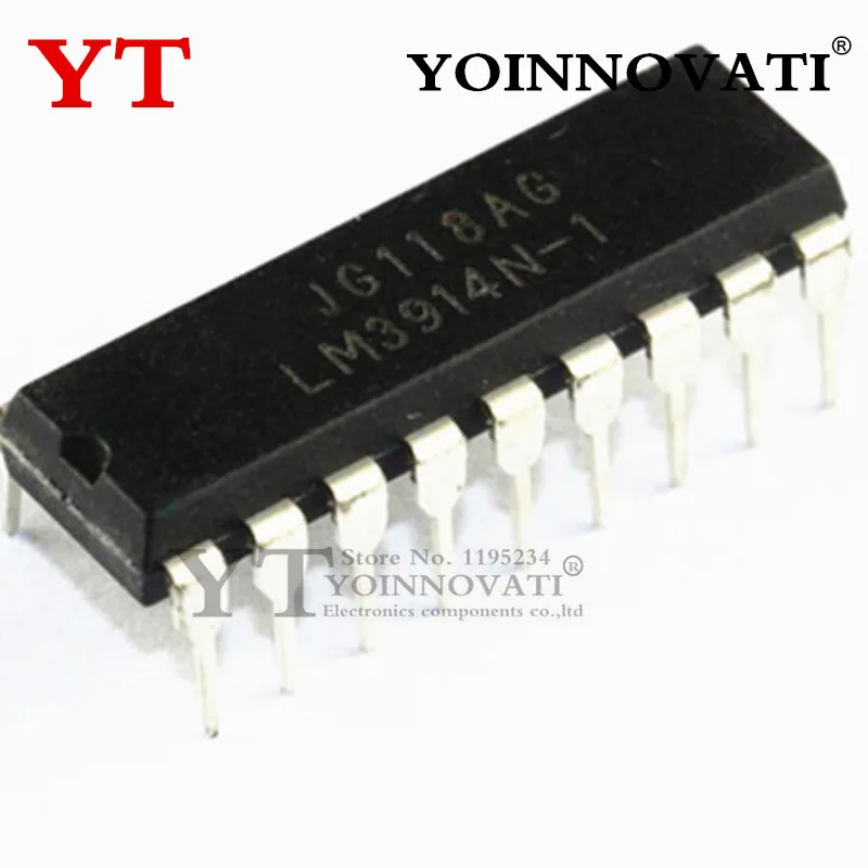 5 шт.-20 шт. LM3914N LM3914N-1 LM3914 3914 DIP-18 IC лучшее качество