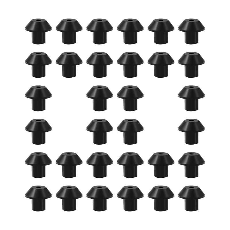 

New 32Pcs WB2K101 Range Burner Grate Rubber Feet Kit Compatible With Ken-More Stove Grate Bumpers Replace , 247410