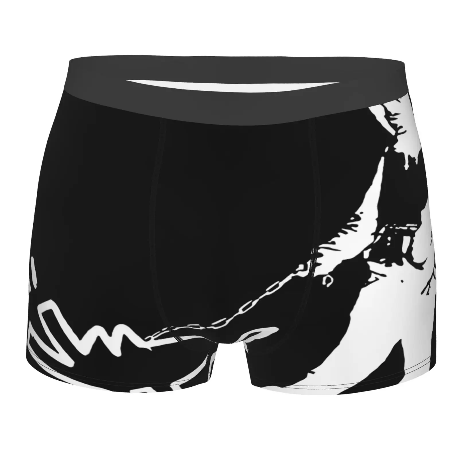 

Бэнкси стрит-арт, боксеры, трусы, мужские сексуальные боксеры, шорты, боксеры для мужчин, мужское нижнее белье, сексуальные боксеры для мужчи...