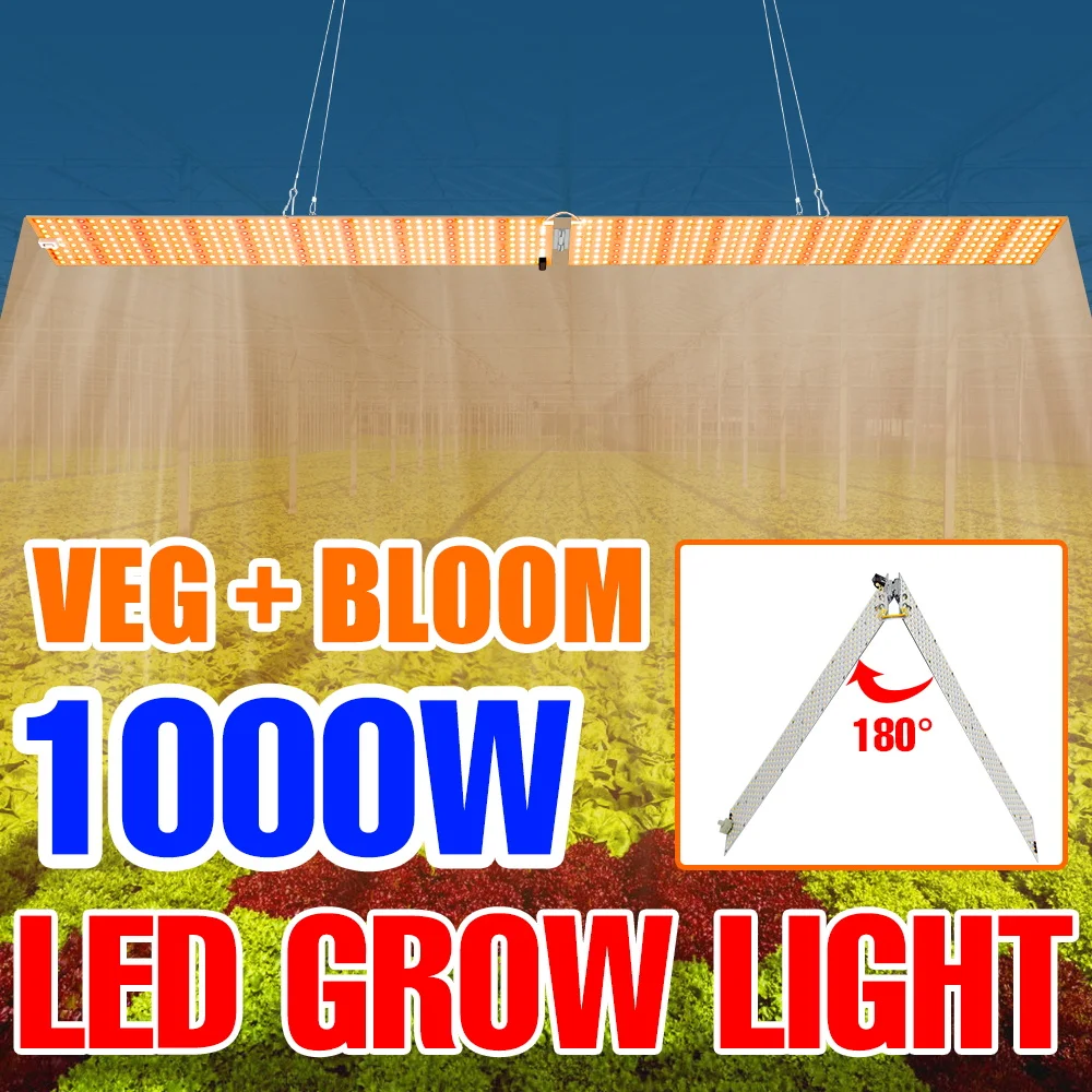 Led 500w Phyto Lamp Quantum Board Full Spectrum Greenhouse Flower Seedling Hydroponic Phytolamp Tent Box