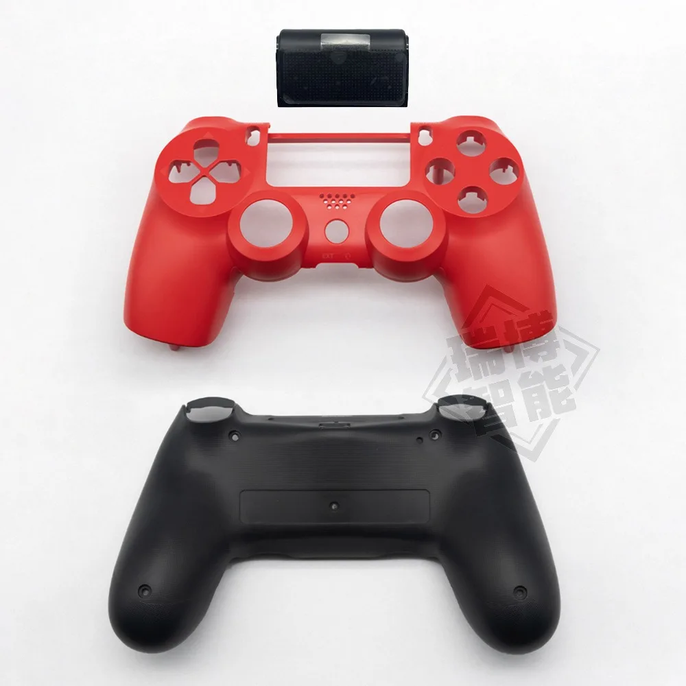 Фото Комплект из 3-х частей для замены верхней панели корпуса PS4 JDS-040 JDM-040, сменная крышка рукоятки игрового контроллера №3