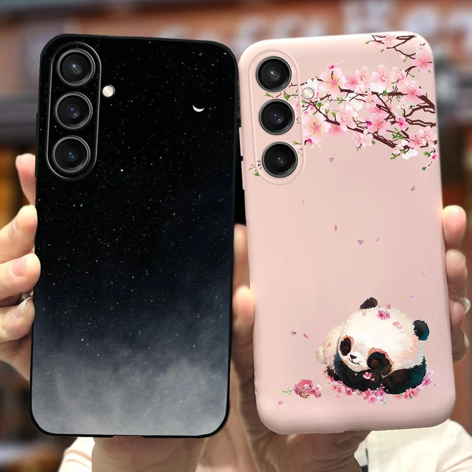 Чехол для Samsung Galaxy A55 чехол A15 A25 A35 яркий Стильный с рисунком мягкий телефона из ТПУ