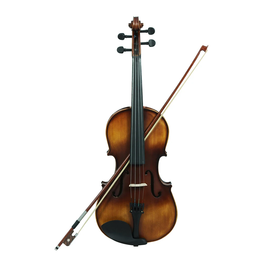 Viola 16 Inch Retro Matte Solid Wood Viola Professional Performance Case Bow Shoulder Rest Cloth Music Instrument Accessories enlarge