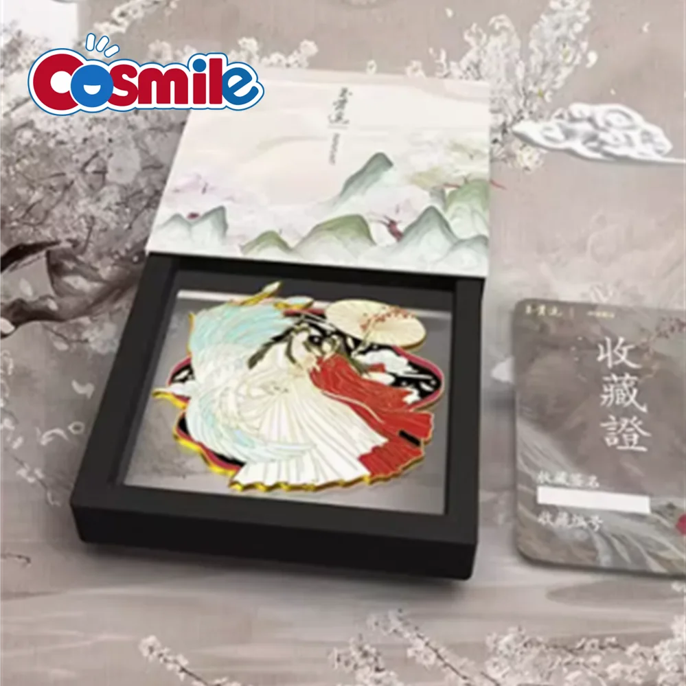 

Металлическая брошь Cosmile TV Yu Gu Yao Shi Ying Xiao Zhan со звездами