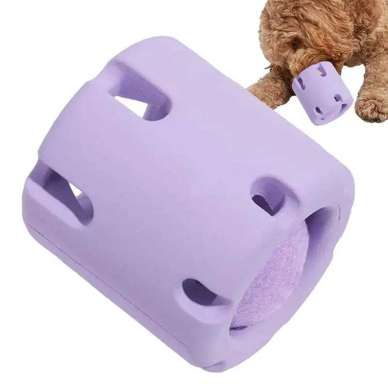 

Веселая игрушка для собак, теннисная машинка из натурального каучука, износостойкий мяч для зубов собак на улице, игрушки для собак, уход за ...