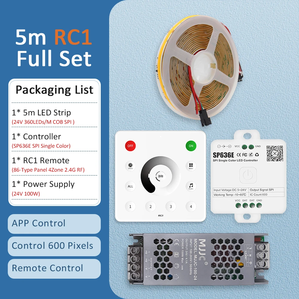 

Светодиодная лента WS2811 Banlanx 24В 20м/15м/10м