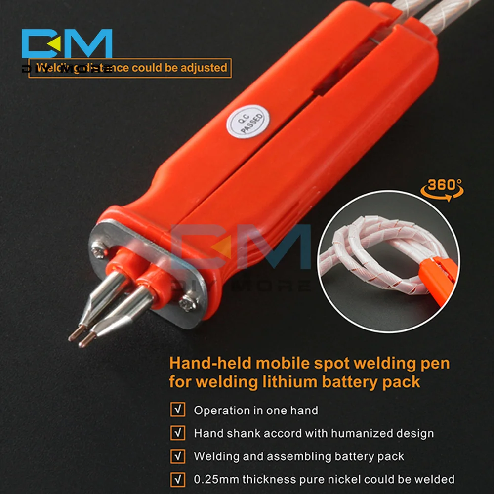 

HB-70BN HB-70B 1900W Universal Spot Welding Pen for High Power Spot Welding Machine for Power Battery Packs