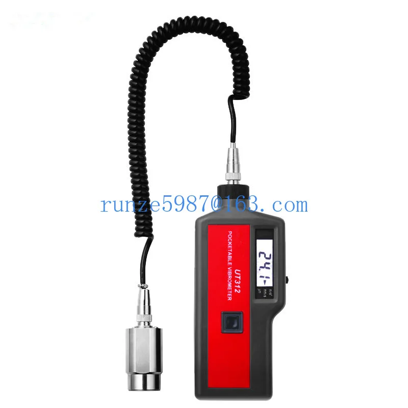 

Vibrometer Digital Split Sensor Signal Wire Sensor Measuring InstrumentsNew Professional Portable LCD Vibration Analyzer Meter