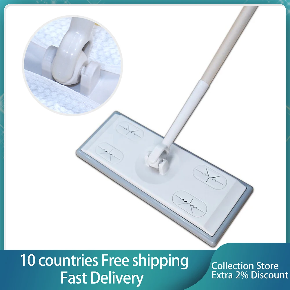 

Швабры для дома и сада Электростатический пылесборник Швабра одноразовые вакуумные бумажные салфетки для пола нить плоская Швабра чистящий инструмент для дома