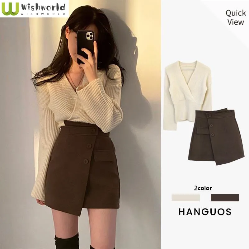 Модный повседневный женский костюм Корейская