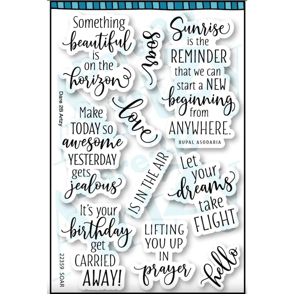 

2022 Spring Soar Clear Silicone Cling Stamps Seal Diy Craft Paper Scrapbooking Greeting Cards Diary Decoration Embossing Molds