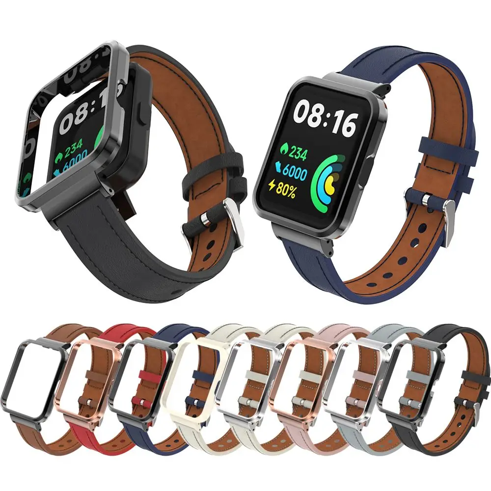

Кожаный ремешок для Redmi Watch 2 Lite, ремешок для часов, браслет для Redmi Watch 2 Lite, красочные аксессуары для умных часов