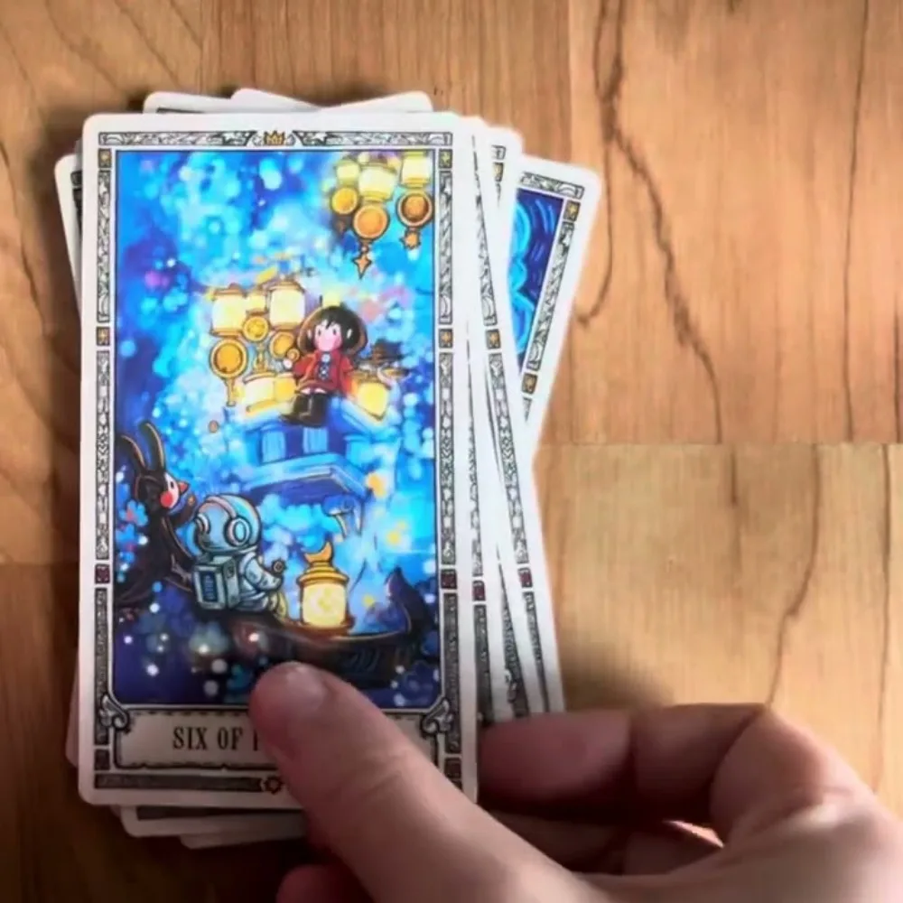 Карты Таро Любовь и мужество 78 шт. карты мини-размера 4 4*8 см водонепроницаемые ПВХ