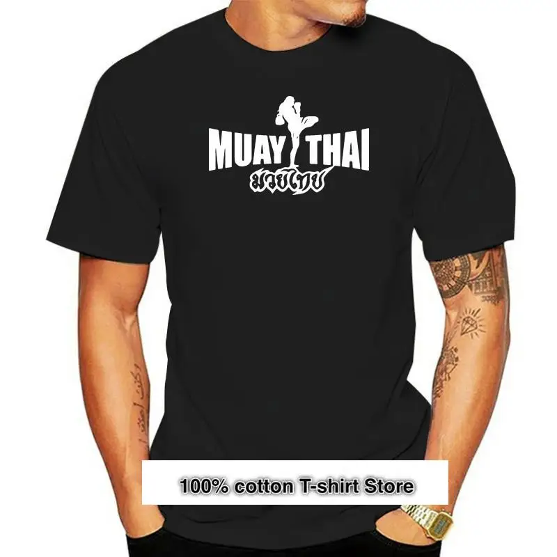 

Muay Thai Tailandia Kick boxing artes marciales-camiseta personalizada para hombres, camiseta