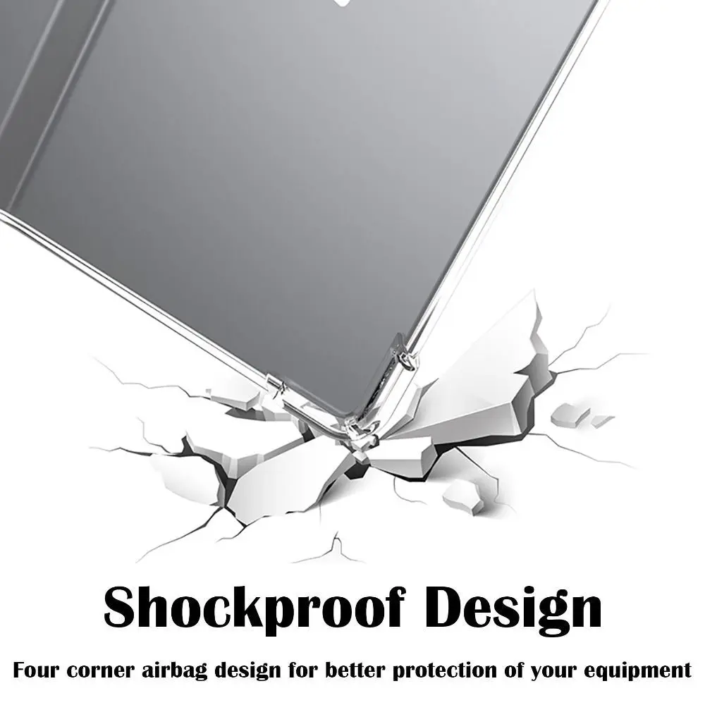 2024 6-7 inch eReader Case Airbag Corner Transparent e-Book Back Cover Soft TPU Protective Shell for Hanvon Clear 7/6/6Plus/6Pro