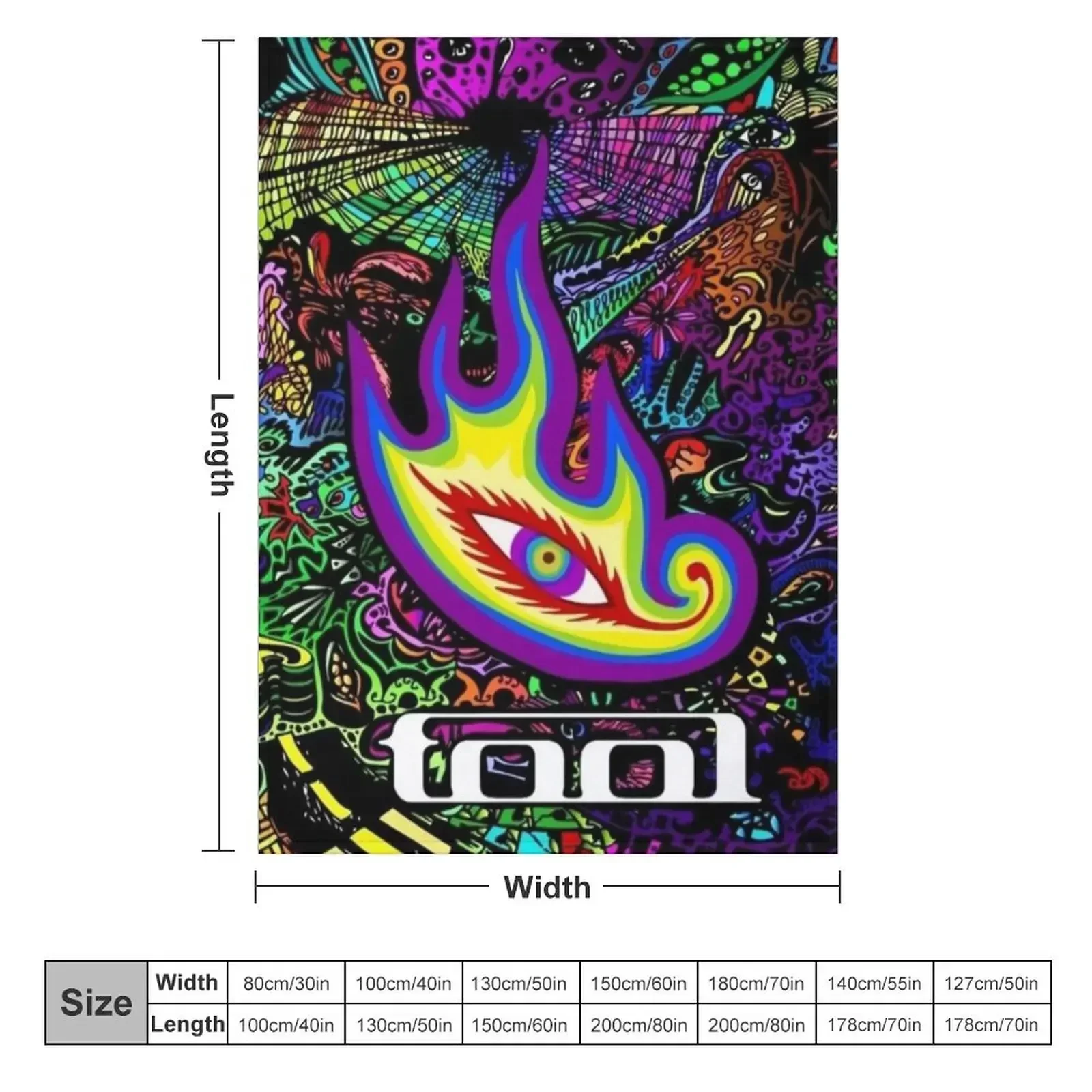 Одеяло Lateralus?nima Fear Inoculum 10 000 дней Undertow забавный подарок для диванов гигантские