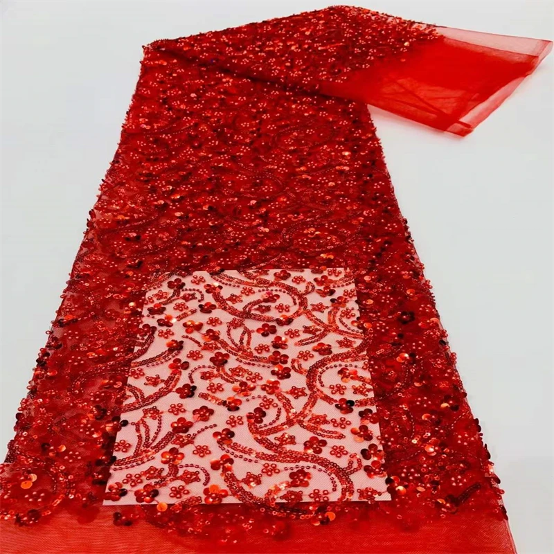 

Африканская Тюлевая кружевная ткань с вышивкой нигерийские французские кружевные ткани 2022, высококачественное кружево с блестками, свадебное платье cd16-10