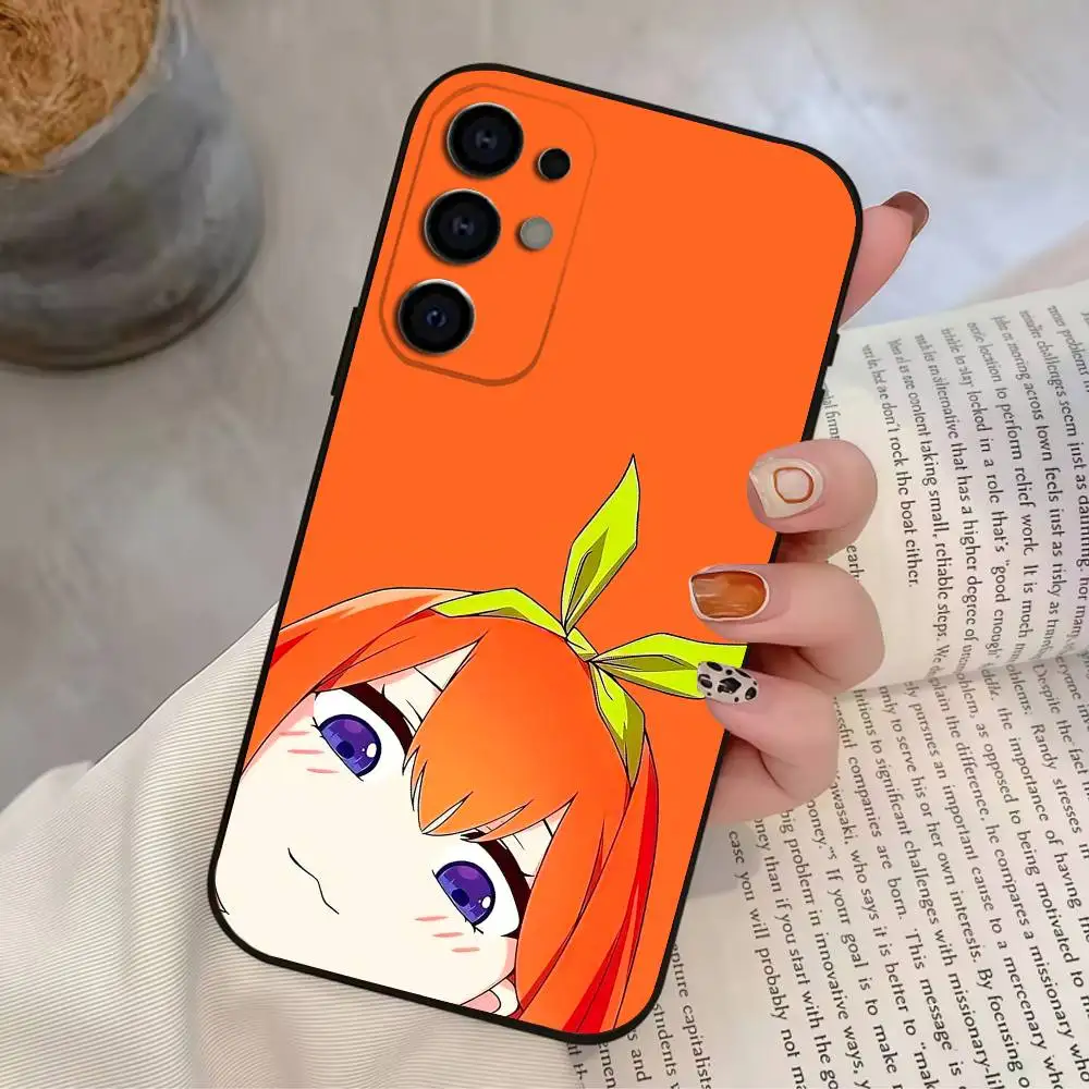 Фото Чехол для телефона Y-Yotsuba N-Nakano для Samsung S25, S24, S21, S22, S23, S30, Ultra, S20, Plus, мягкий силиконовый черный чехол №5