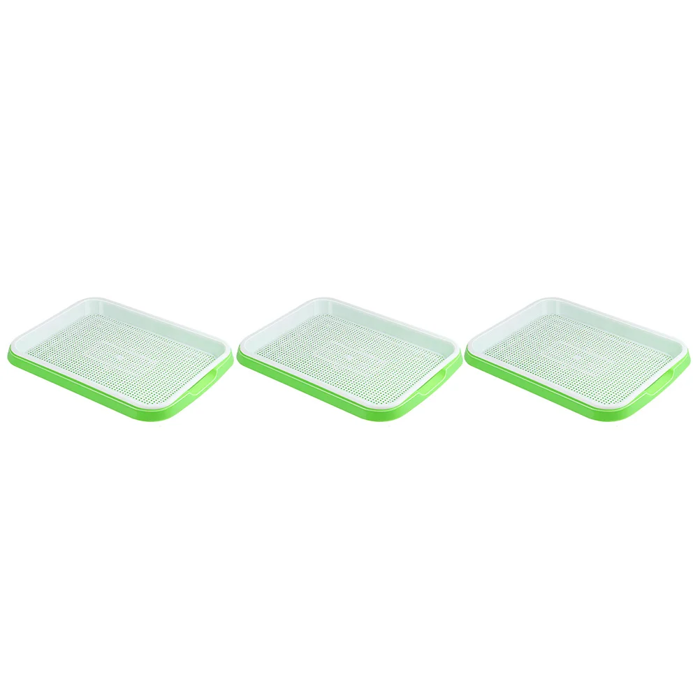 

Tray Sprouter Sprouting Kit Bean Growth Germination Trays Wheatgrass Microgreens Growing Sprout Grower Container Mung