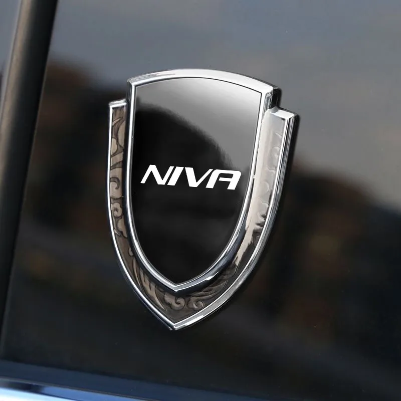 Фото 3D Металлическая наклейка-эмблема на боковое крыло автомобиля для Lada NIVA, Vesta, Granta, Kalina, Priora, Samara, Largus, Xray №4