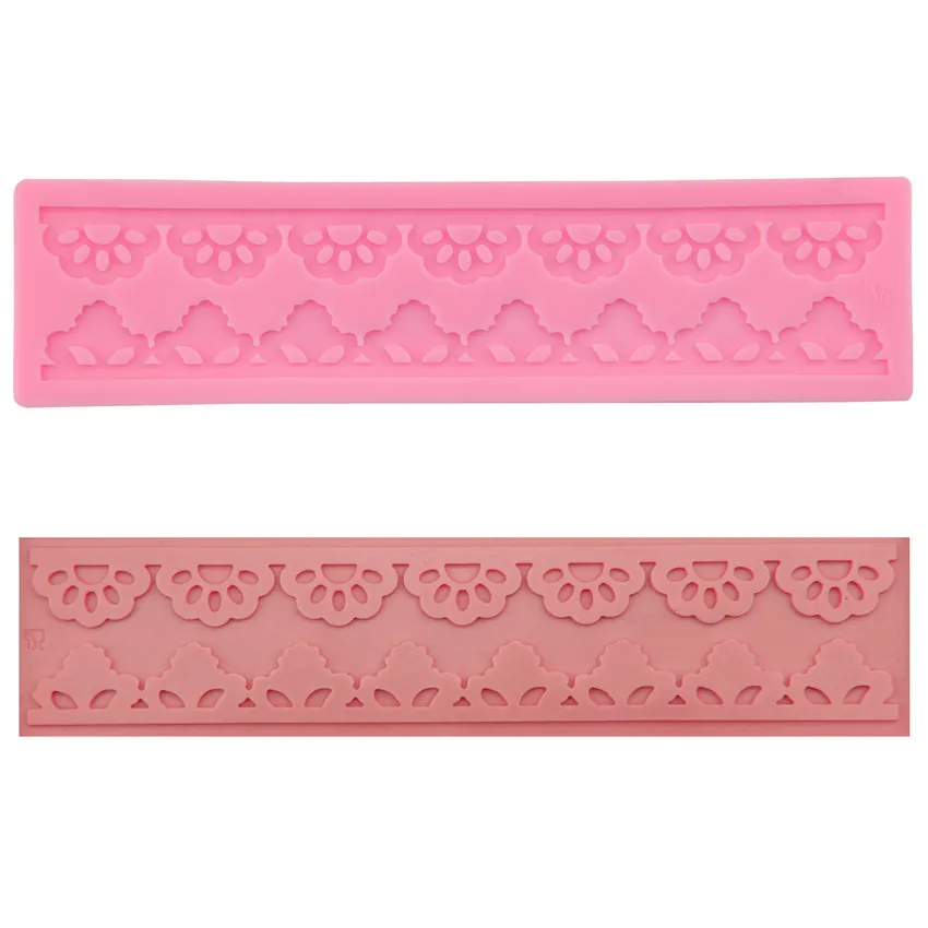 

Fondant cake lace mold Liquid silica gel baking DIY tool cake mold