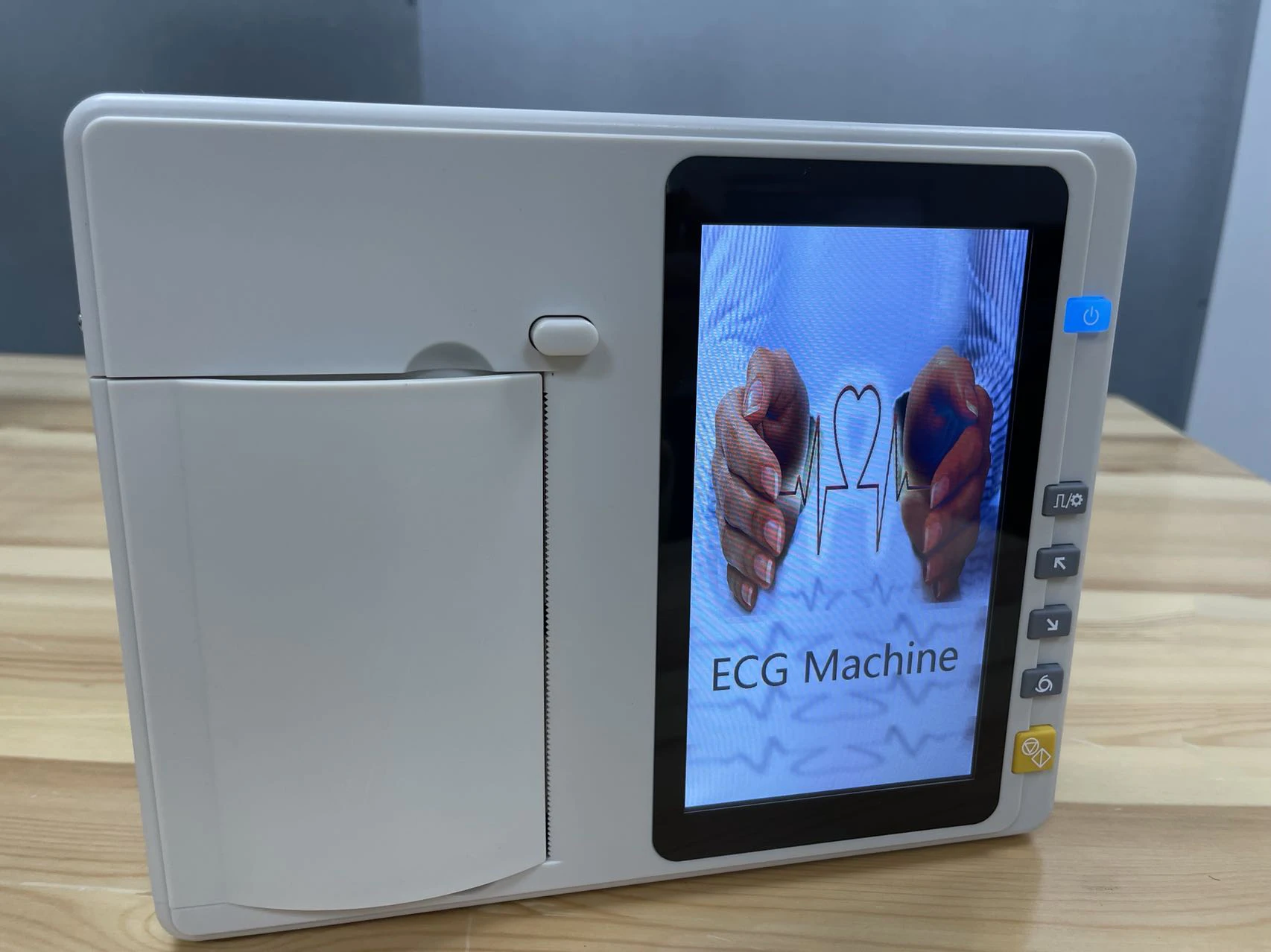 12-проводной сенсорный экран 6-канальный цифровой электрокардиограмма с