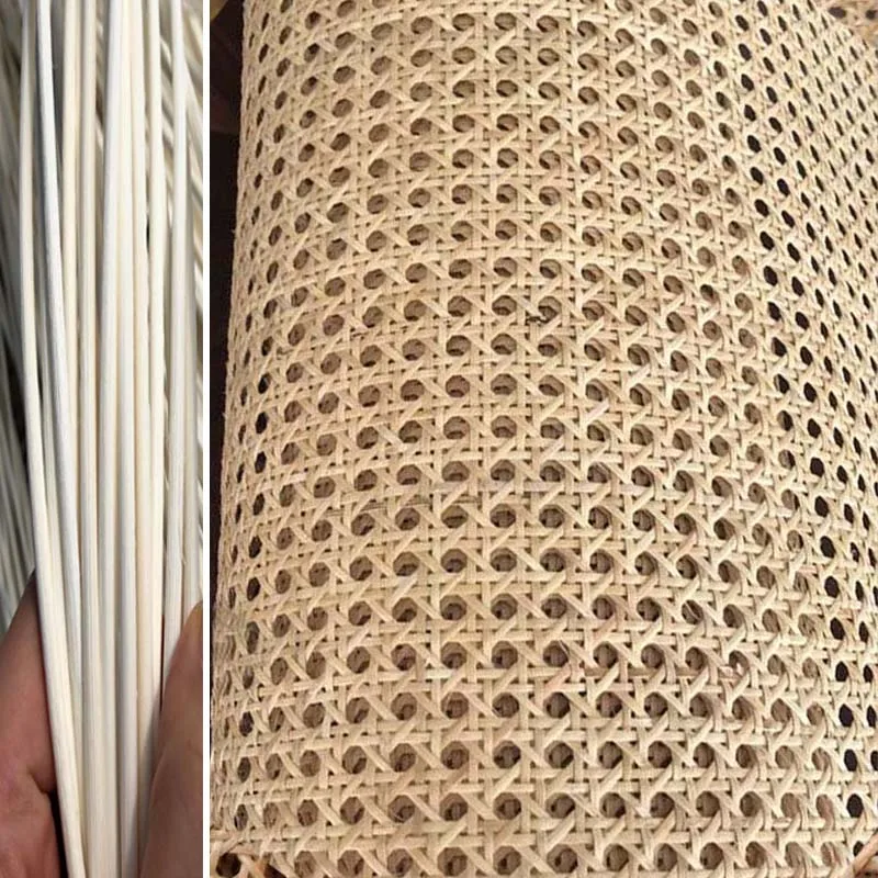 Натуральный натуральный индонезийский ротанговый материал коврик из тростника