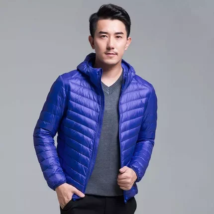 NEW Casual Duck Down Jackets Men 2021 Winter Warm Thick Parkas Coat Mens Fleece Outerwear Patchwork Bomber Puffer Jacket Windpro