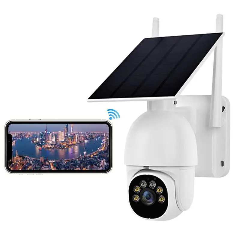 

Wi-Fi камера на солнечной батарее с датчиком присутствия