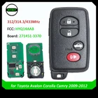 Смарт-ключ DIYKEY, дистанционный ASK 312314, 3 МГц433 МГц для Toyota ключ для Toyota Camry, Avalon, Corolla Camry 2009-2012 FCC: HYQ14AAB 271451-3370 Board