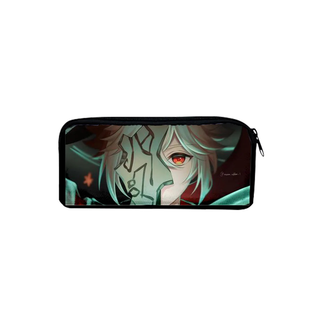 

Женская сумка Genshin Impact kaedeхара Kazuha, 3D печать, пенал, Детская сумка для хранения канцелярских принадлежностей, сумка для карандашей, простые к...