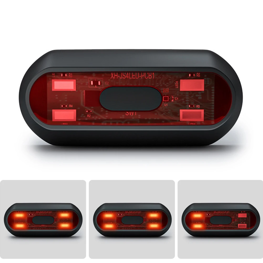 

1PCS Motorcycle Helmet Light LED Strip Night Riding Warning Light Strobe Cycling Explosion-proof With USB Charge