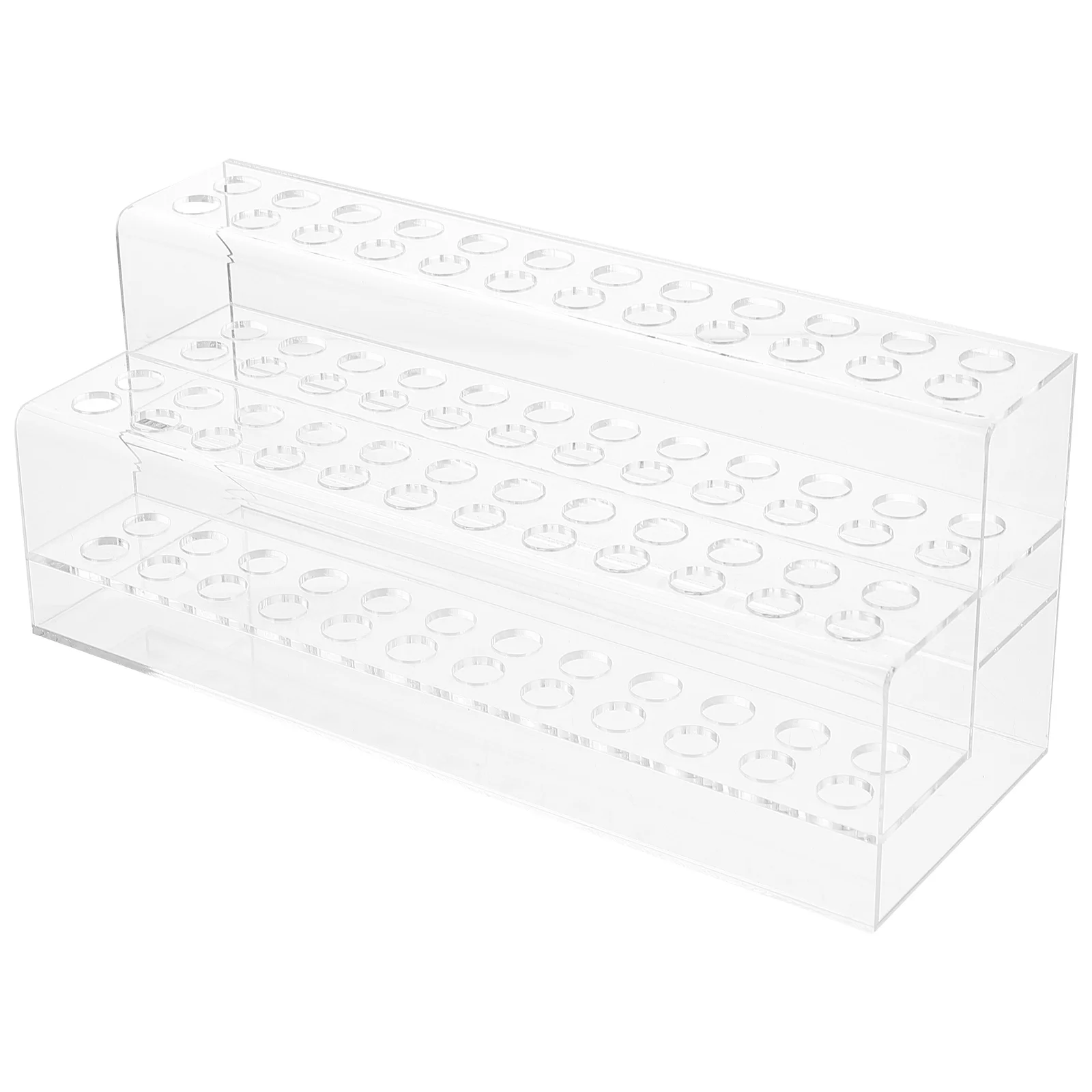 

Transparent Pen Holder Storage Stand Rack Desk Makeup Brush For Acrylic Stationery