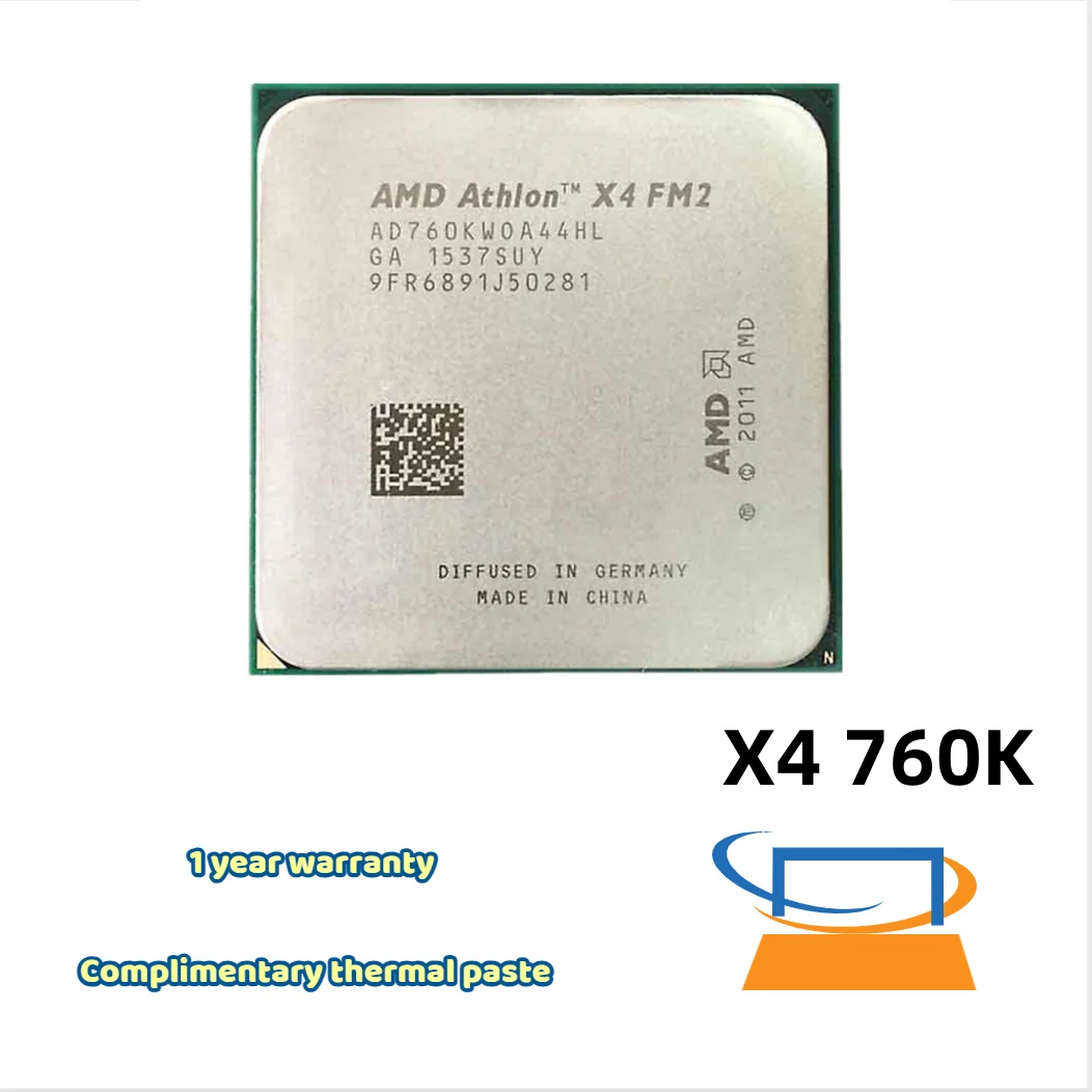 Разъем AMD Athlon X4 760 K 760 K 3,8G 100W AD760KWOA44HL FM2