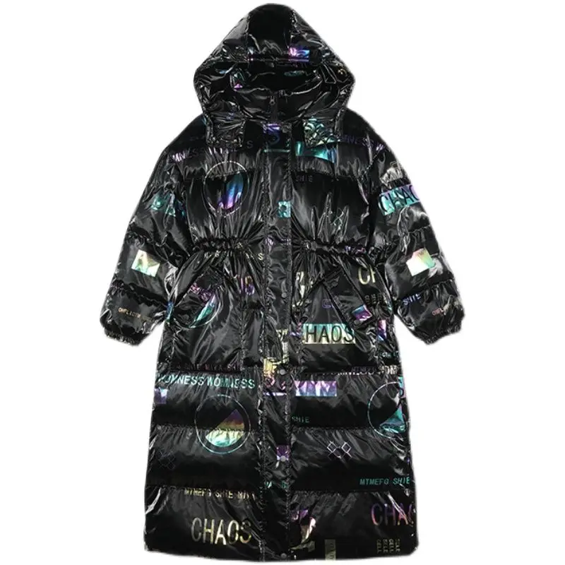 New Winter Women's Cold Coats Parkas Super Hot Coats Hooded Long Cotton Padded Jacket Jackets Snow Clothes Korean Fashion