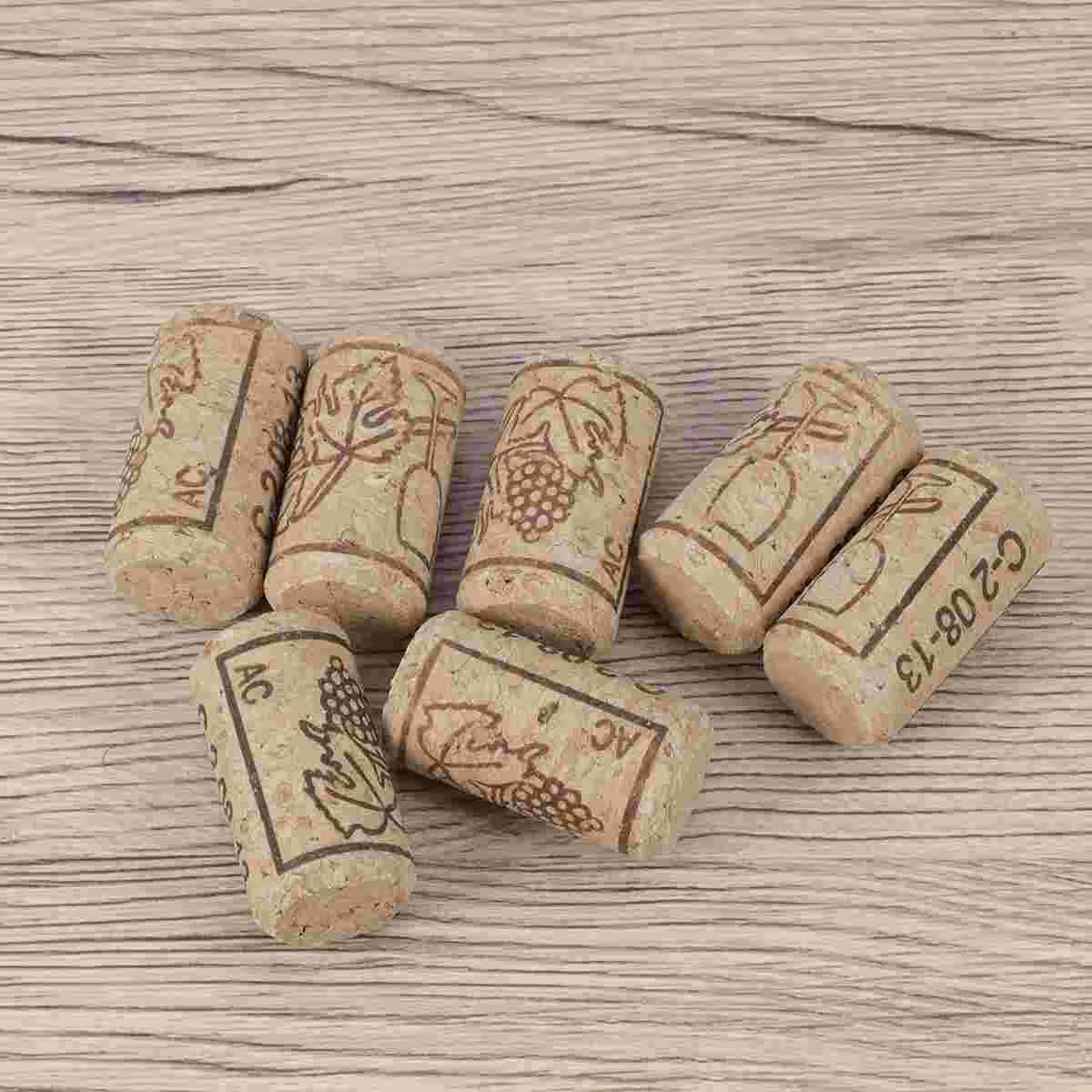 

100pcs Sealing Cork Wooden Corks Natural Corks Bottle Stopper Cork Stoppers Cork