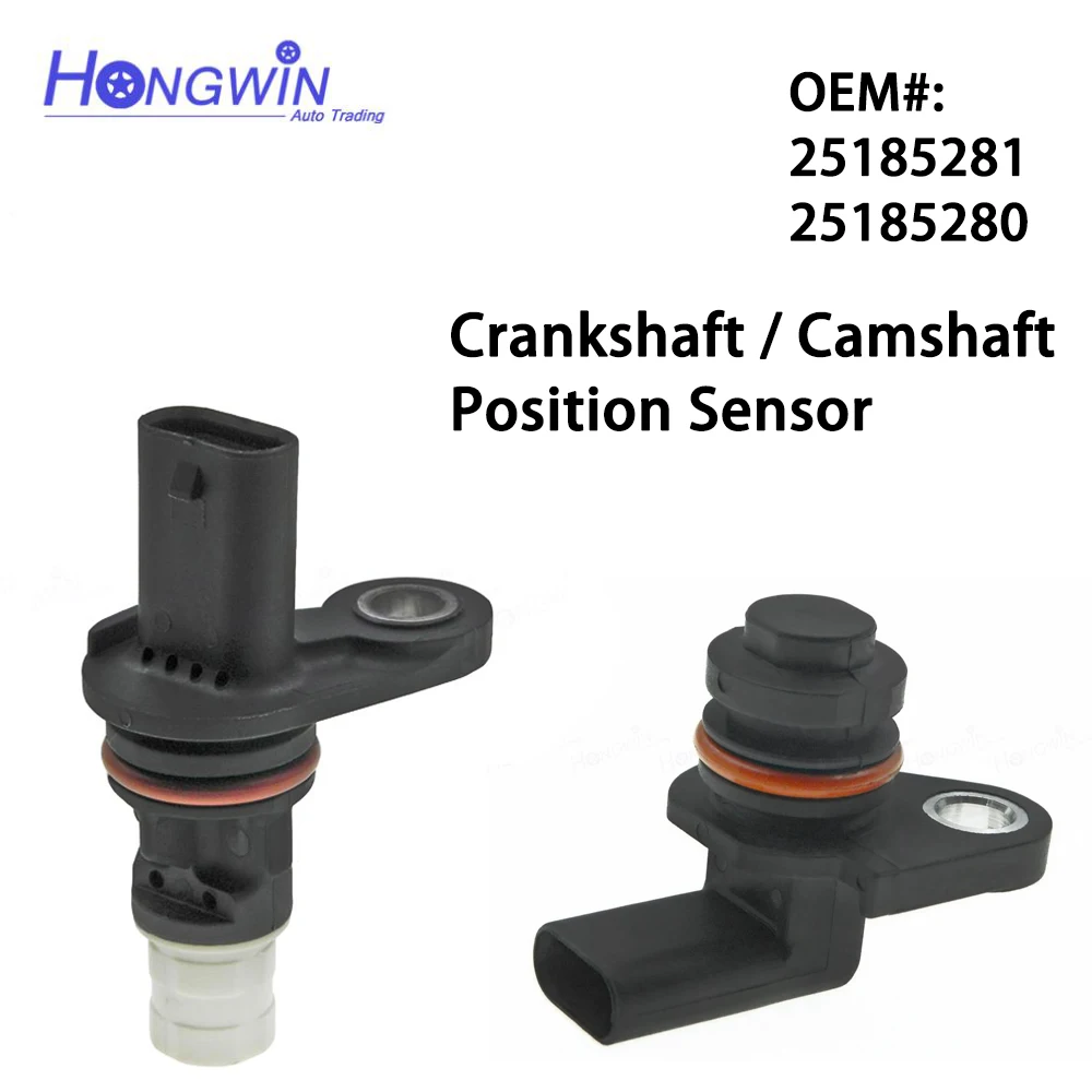 

25185281 25185280 New Engine Camshaft Crankshaft Position Sensor For Chevrolet Spark 2013 2014 2015 12638266