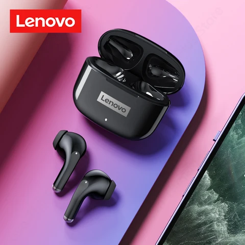 Беспроводные наушники Lenovo LP40 Pro TWS, Bluetooth 5,1, Беспроводные наушники с шумоподавлением, универсальное устройство, 250,