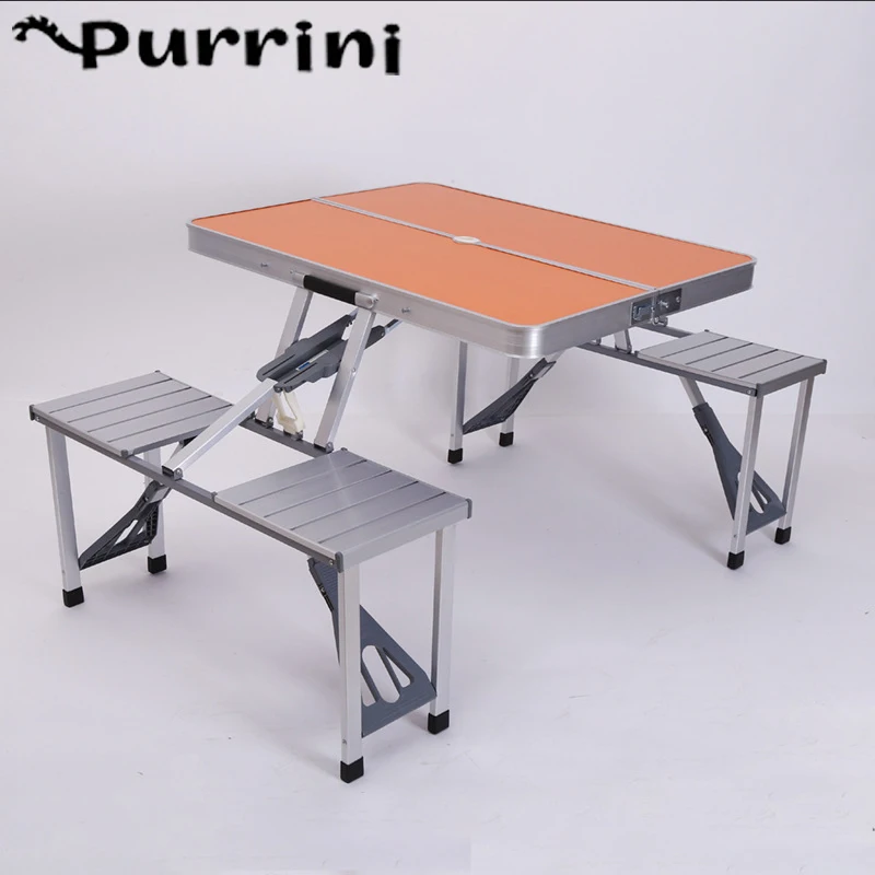 Camping Aluminium Alloy Picnic Table Waterproof Ultra-light 