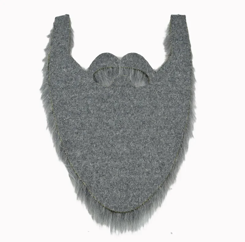 Длинная пушистая борода Санта-Клаус