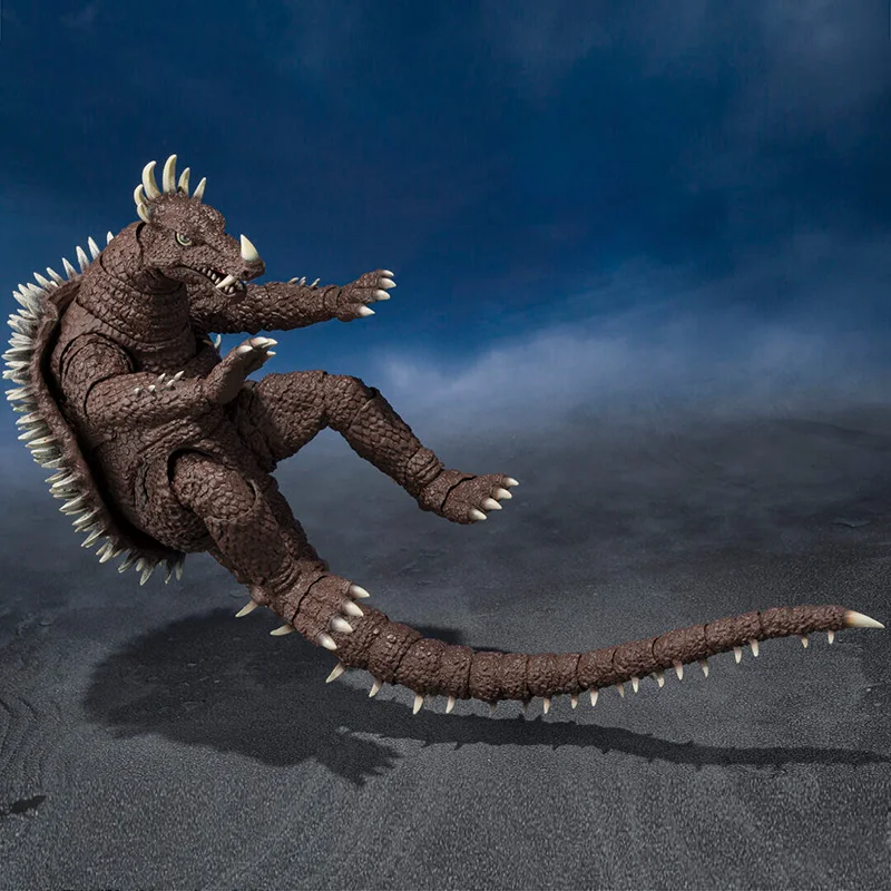 Фото Оригинальная коллекционная фигурка Bandai SHMonsterArts Godzilla vs Gigan ANGUIRUS 1972, готовая модель, подарок для коллекционеров №3