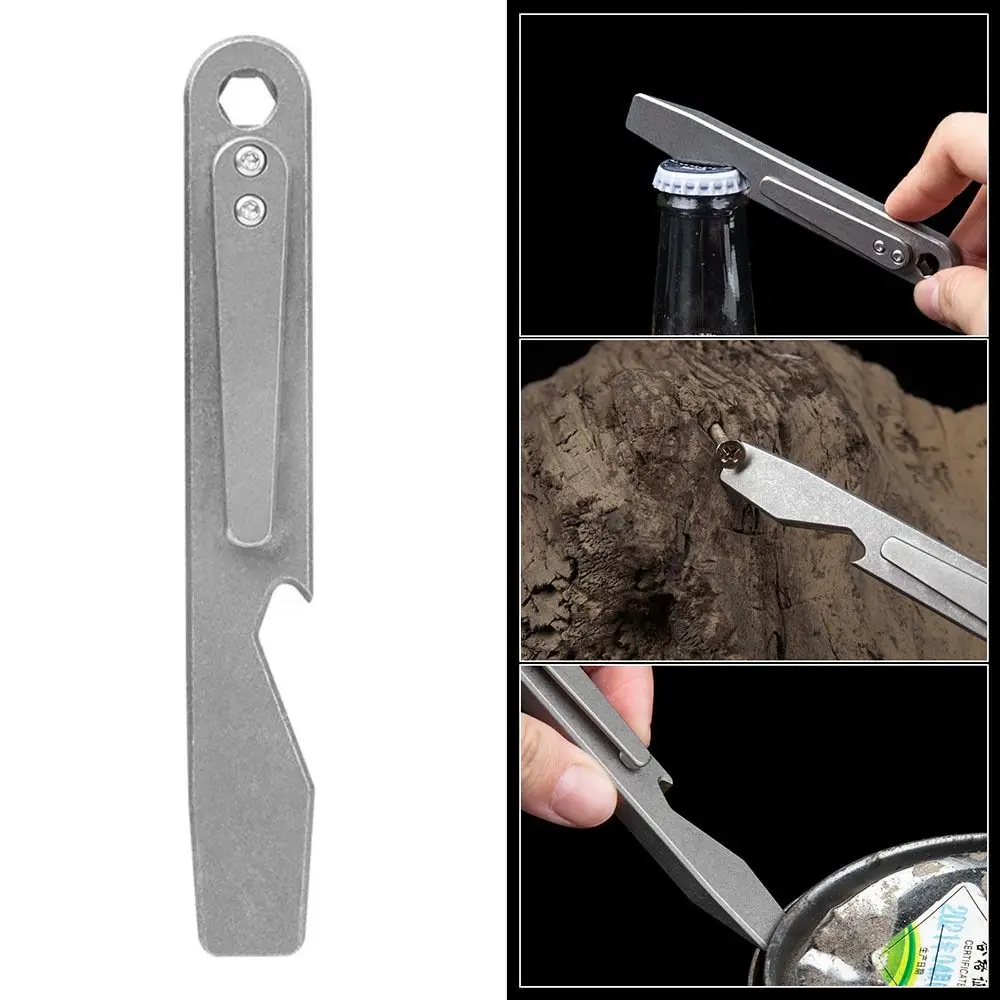 

Многофункциональная открывалка для бутылок из титанового сплава